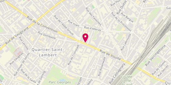 Plan de L'Or Rose, 7 Rue de Vouillé, 75015 Paris