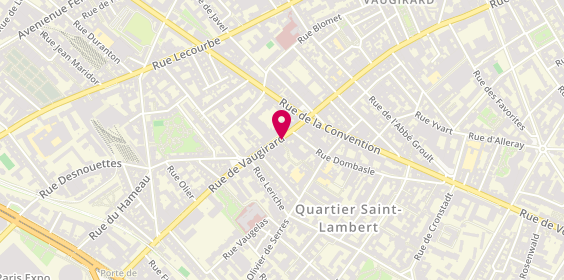 Plan de Agatha, 361 Rue de Vaugirard, 75015 Paris