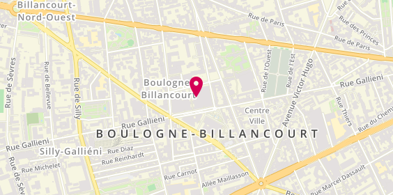 Plan de Louis Pion, 5 Rue Tony Garnier C. Commercial Les Passages, 92100 Boulogne-Billancourt