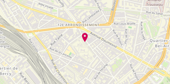 Plan de Art Parure l', 77 Rue Claude Decaen, 75012 Paris