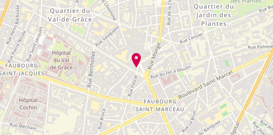 Plan de Bijouterie Ara, 2 Rue Pascal, 75005 Paris