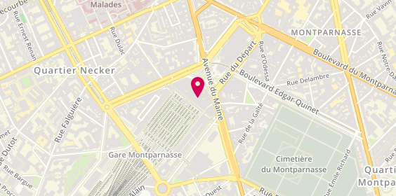 Plan de Les Georgettes By Altesse, Gare Montparnasse
Av. Du Maine, 75015 Paris