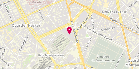 Plan de Histoire d'Or, Gare Montparnasse
44 avenue du Maine, 75015 Paris