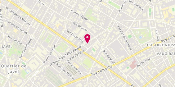 Plan de Bijoux Center, 31 avenue Félix Faure, 75015 Paris