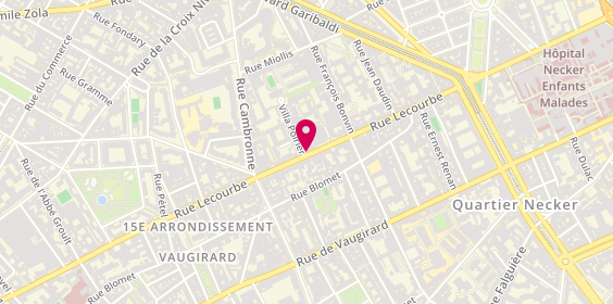 Plan de Achat Or Les Métaux Précieux, 88 Rue Lecourbe, 75015 Paris