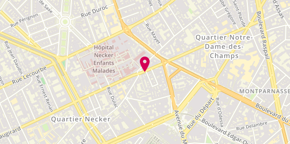 Plan de Laurent Barrier, 129 Rue de Vaugirard, 75015 Paris