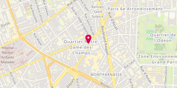Plan de Pandora, 132 Rue de Rennes, 75006 Paris