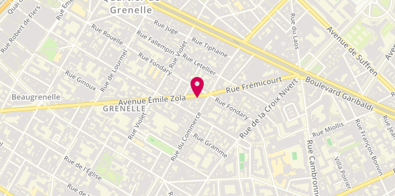 Plan de Pauline et Philippe, 152 avenue Emile Zola, 75015 Paris