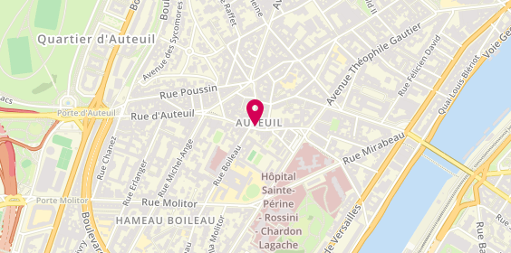 Plan de Or d'Auteuil, 30 Rue d'Auteuil, 75016 Paris