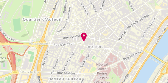 Plan de Mauboussin Sa, 6 Rue Donizetti, 75016 Paris