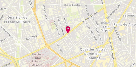 Plan de Bijouterie Gilles Renaux, 109 Rue de Sèvres, 75006 Paris
