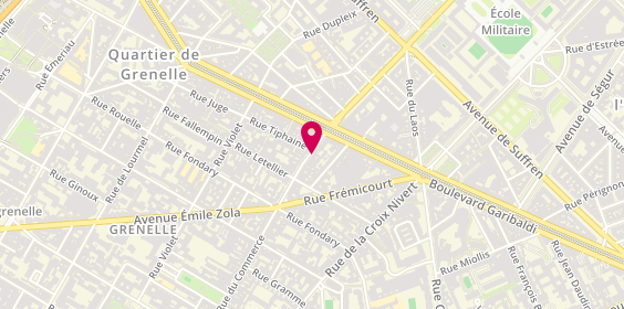 Plan de Saoya, 11 Rue du Commerce, 75015 Paris