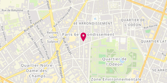 Plan de L'Horlogerie Pour Dames, 46 Rue Madame, 75006 Paris