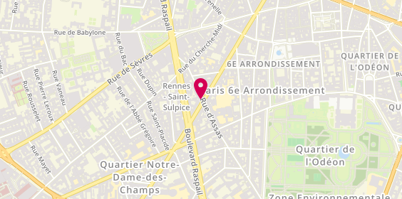 Plan de Art Watch, 106 Rue de Rennes, 75006 Paris