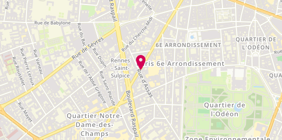 Plan de Saoya, 103 Rue de Rennes, 75006 Paris