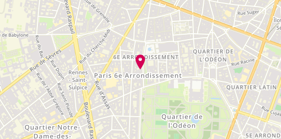 Plan de Anna Louis, 84 Rue Bonaparte, 75006 Paris