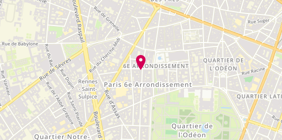 Plan de Antoine de Macedo Horloger, 28 Rue Madame, 75006 Paris