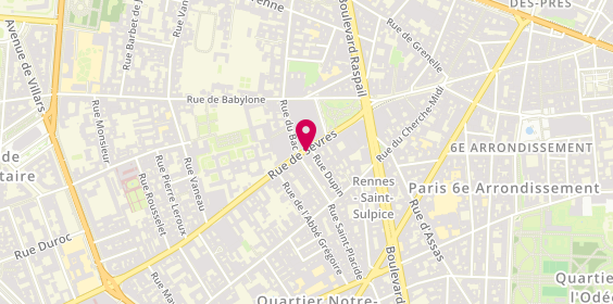 Plan de C. Barrier | Bijouterie Paris, 53 Rue de Sèvres, 75006 Paris