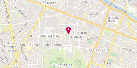 Plan de Au Fil des Perles, 5 Rue de Tournon, 75006 Paris