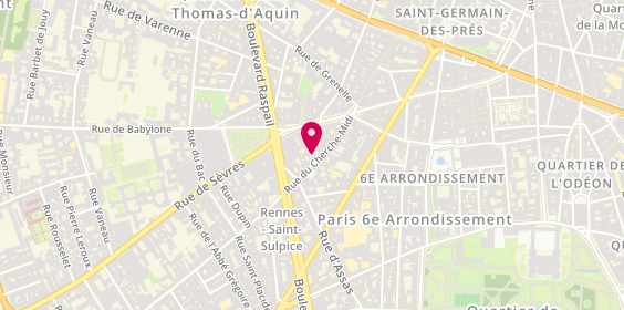 Plan de Morganne Bello, 16 Rue du Cherche-Midi, 75006 Paris