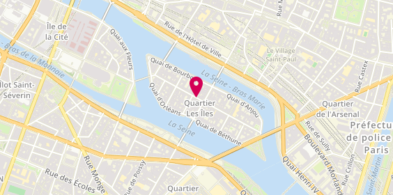 Plan de Natacha Bijoux, 54 Rue Saint Louis en l'Ile, 75004 Paris