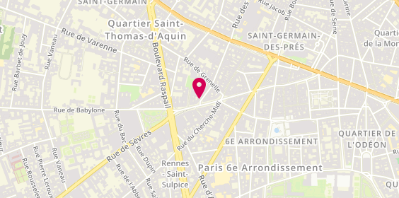 Plan de Laurent Barrier, 78 Rue des Saints-Pères, 75007 Paris