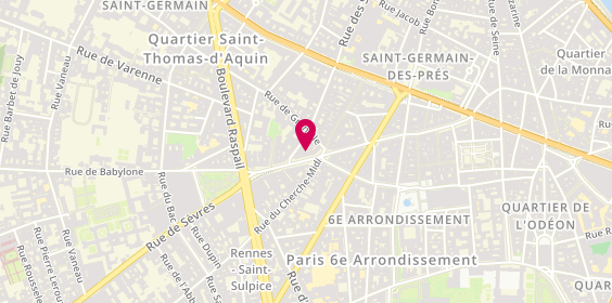 Plan de Gaby LF, 4 Rue de Sèvres, 75006 Paris