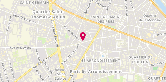 Plan de Apriati, 54 Rue du Four, 75006 Paris