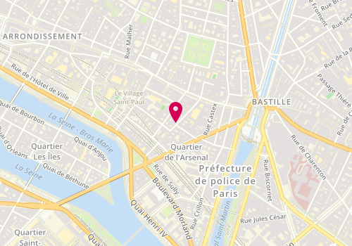 Plan de Plyne, 23 Rue Petit Musc, 75004 Paris
