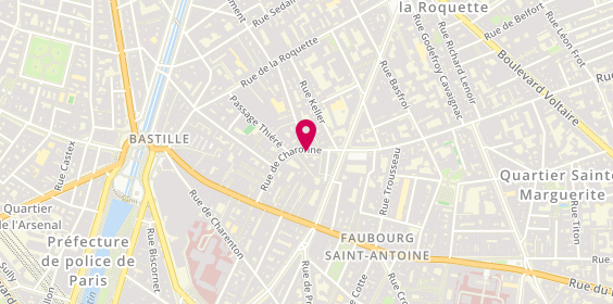 Plan de Yay, 30 Rue de Charonne, 75011 Paris
