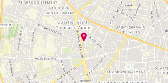 Plan de Fauve Joaillerie Curiosités, 4 Rue de Varenne, 75007 Paris