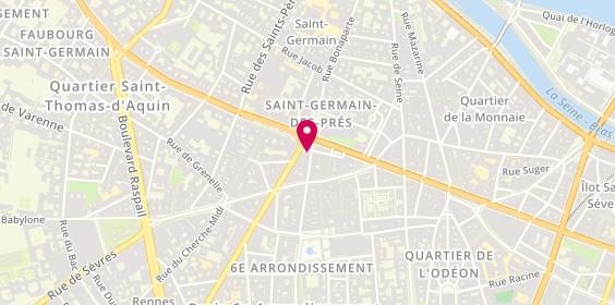 Plan de Arthus Bertrand, 52 Rue Bonaparte, 75006 Paris