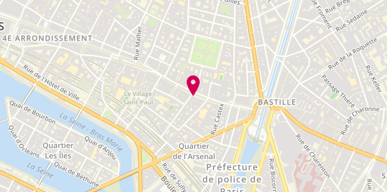 Plan de Bv Paradise, 39 Rue Saint Antoine, 75004 Paris