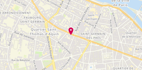 Plan de La Contrie, 179 Boulevard Saint-Germain, 75007 Paris