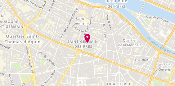 Plan de Inedit, 14 Rue de l'Abbaye, 75006 Paris