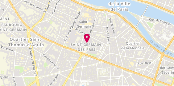 Plan de La Boutique Fabrice, 33 Rue Bonaparte, 75006 Paris