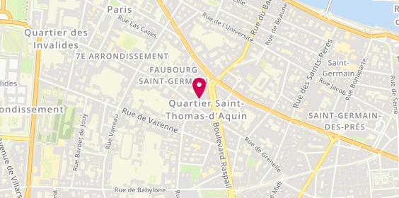 Plan de Cottin Com, 67 Rue du Bac, 75007 Paris