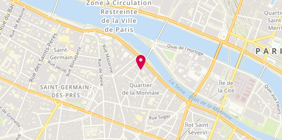 Plan de PEYCHERAUD Françoise, 13 Rue Dauphine, 75006 Paris