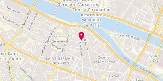Plan de Showroom Gemmyo Paris, 21 Rue de Seine, 75006 Paris