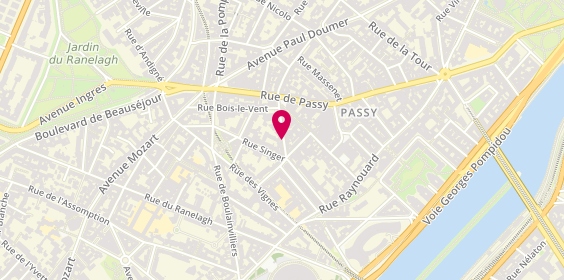 Plan de Joaillerie d'Englemond, 7 Rue Duban, 75016 Paris