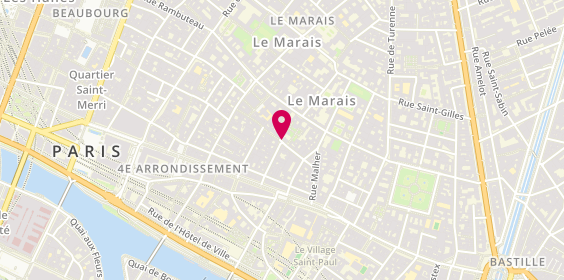 Plan de Cécile et Jeanne, 14 Rue des Rosiers, 75004 Paris