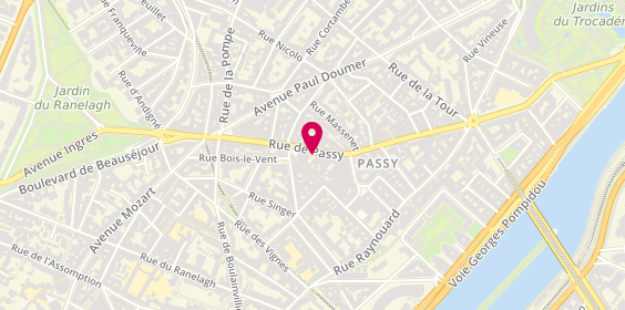 Plan de Swatch, 63 Rue de Passy, 75016 Paris