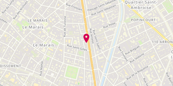 Plan de LUX, 75 Boulevard Beaumarchais, 75003 Paris