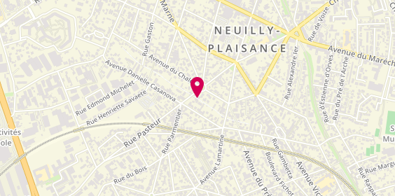 Plan de La Petite Boutique du 36, 36 Rue Pasteur, 93360 Neuilly-Plaisance