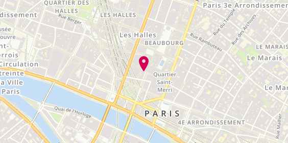 Plan de Tertio, 11 Rue Saint-Martin, 75004 Paris