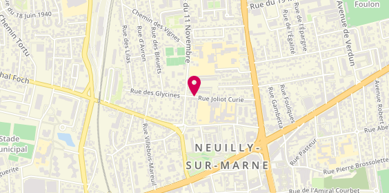 Plan de Anjuna, 26 Rue Joliot Curie, 93330 Neuilly-sur-Marne