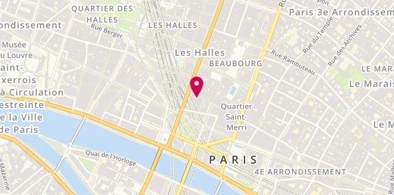 Plan de Gemmex, 19 Rue des Lombards, 75004 Paris