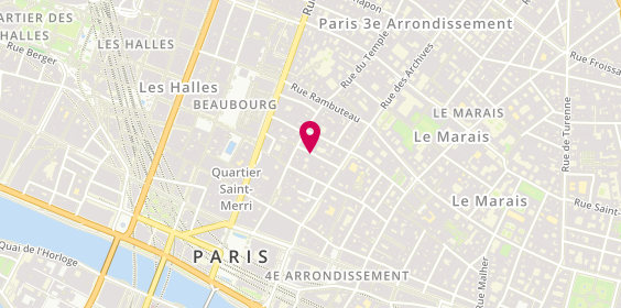Plan de Edemonium, 11 Rue du Plâtre, 75004 Paris