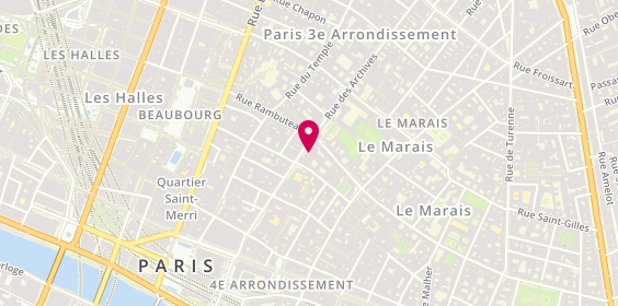 Plan de MATY, 50 Rue des Archives, 75004 Paris
