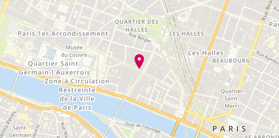 Plan de Bala Booste, 134 Rue Rivoli, 75001 Paris